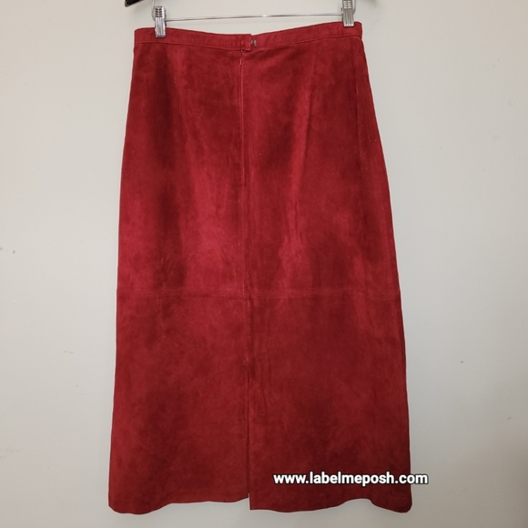 100% suede straight maxi - Picture 3 of 3